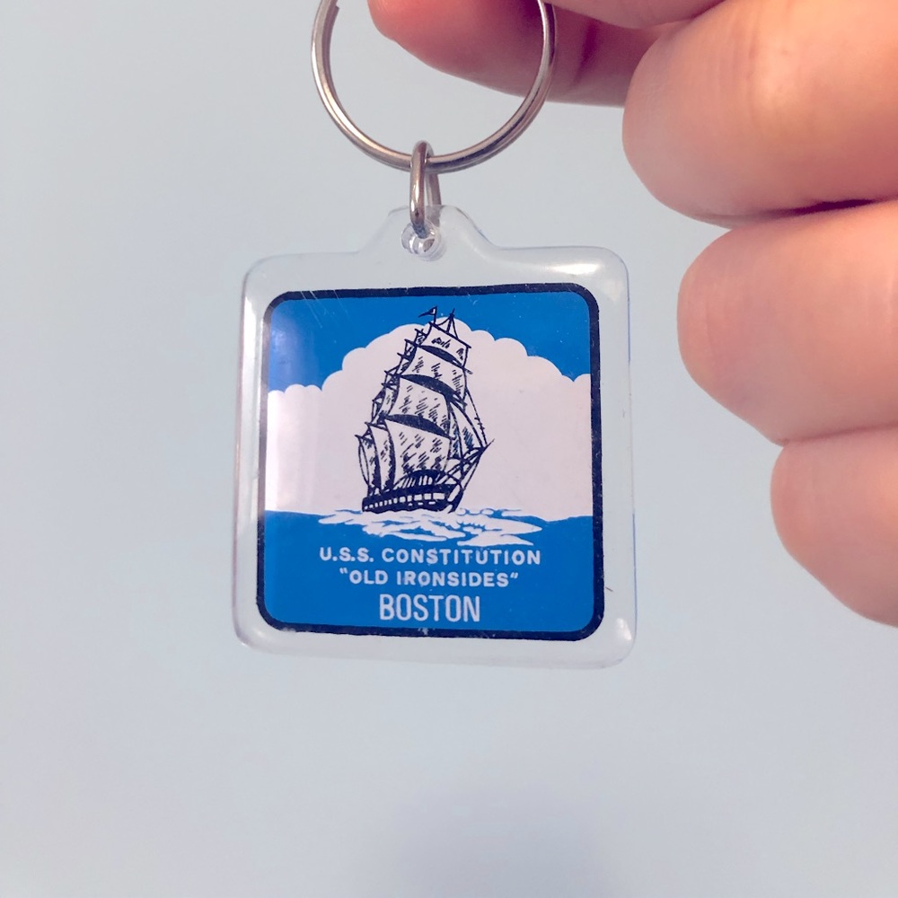 Boston U.S.S Constitution Key Chain